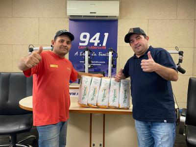 Trigosel estÃ¡ presenteando ouvintes nos Jogos do OperÃ¡rio Laranjeiras.